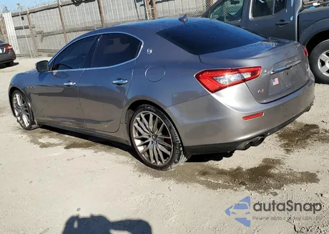 2016 Maserati Ghibli S from USA, damaged, VIN ZAM57RTA6G1172334
